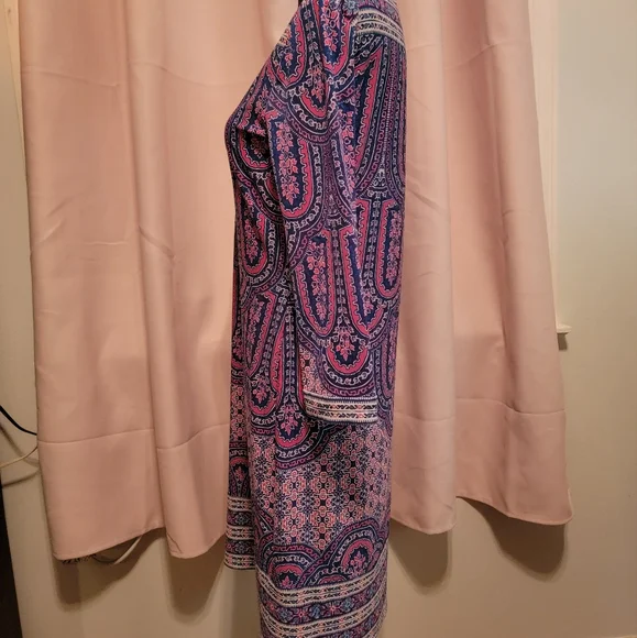 Vintage 90s BCBGMaxAzria Long Sleeved Dress - Picture 4 of 7